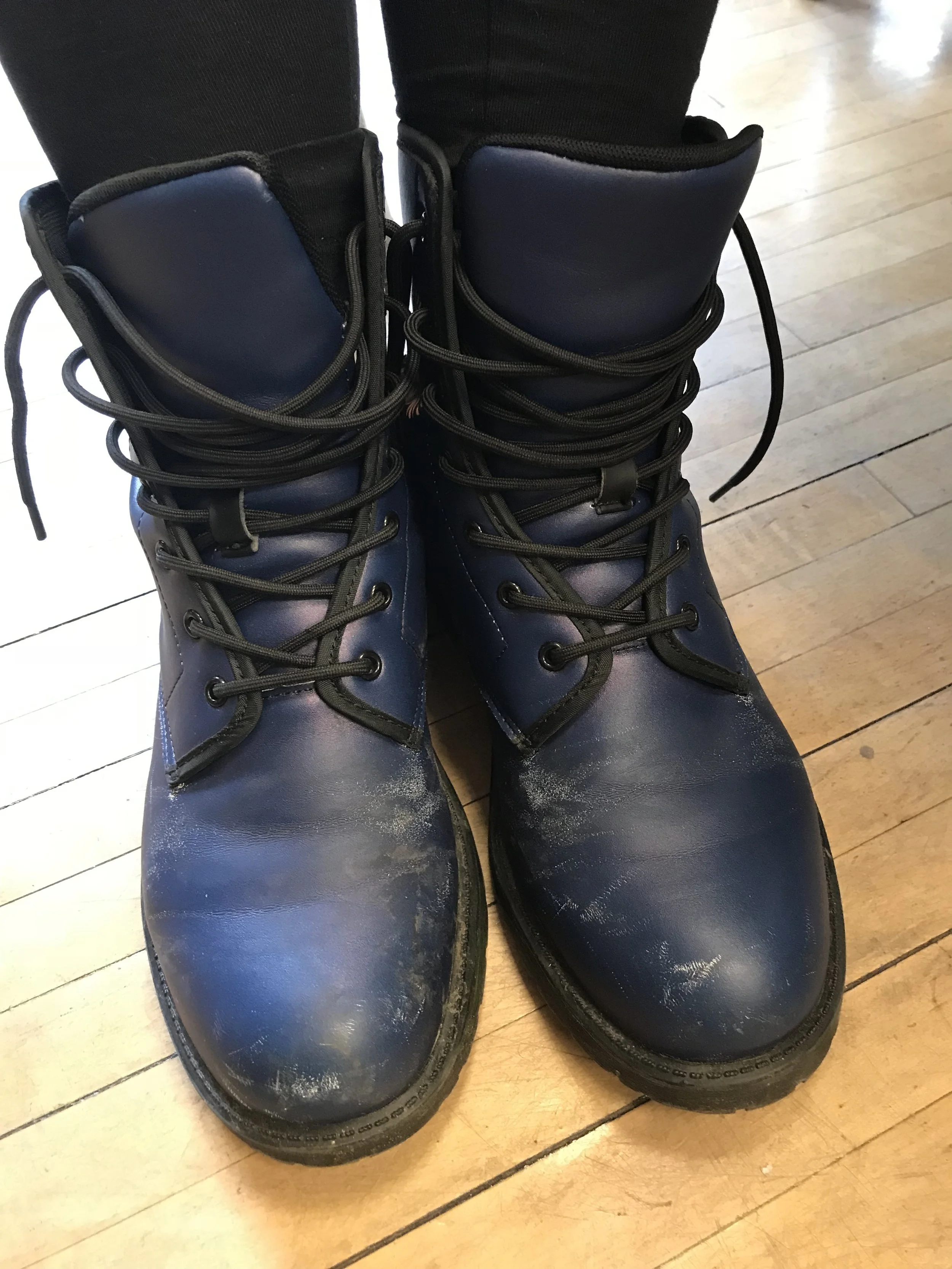 If you could walk in my shoes, you’d be really confused. SS