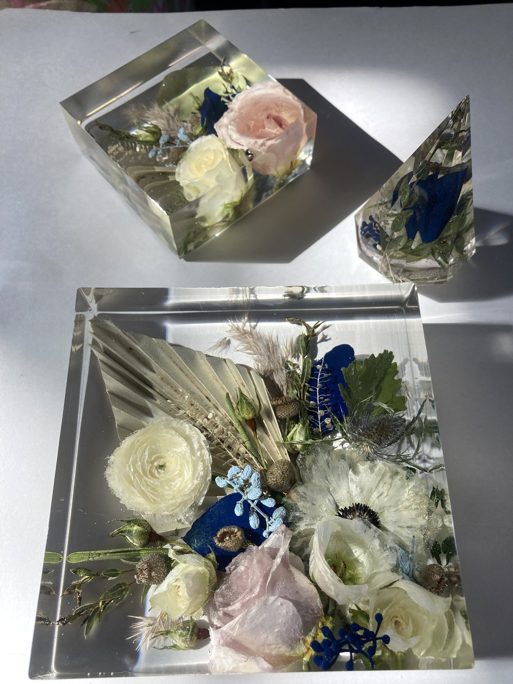 Preserve Wedding Flowers in Epoxy Resin River Table!! Complete