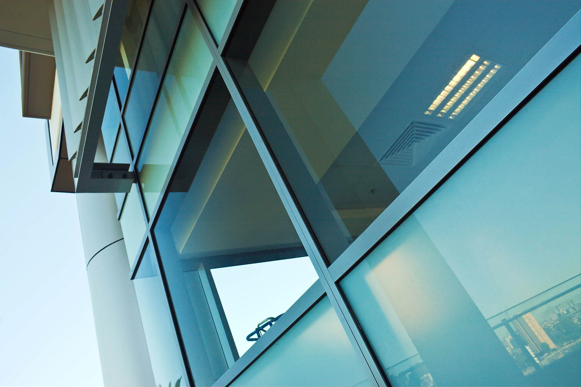 Exterior Detail Architectural Photograph of Latitude Apartments Development