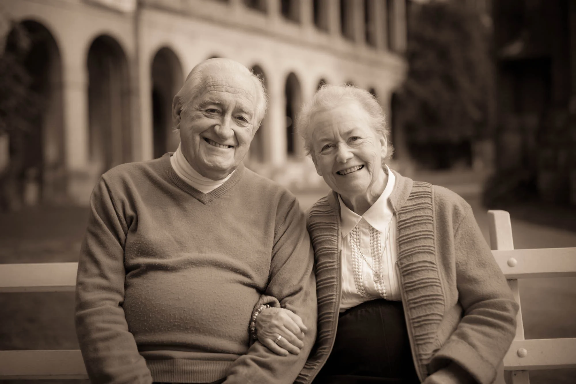 Moore Family Portrait in the Grounds of Saint Ignatius' College, Riverview