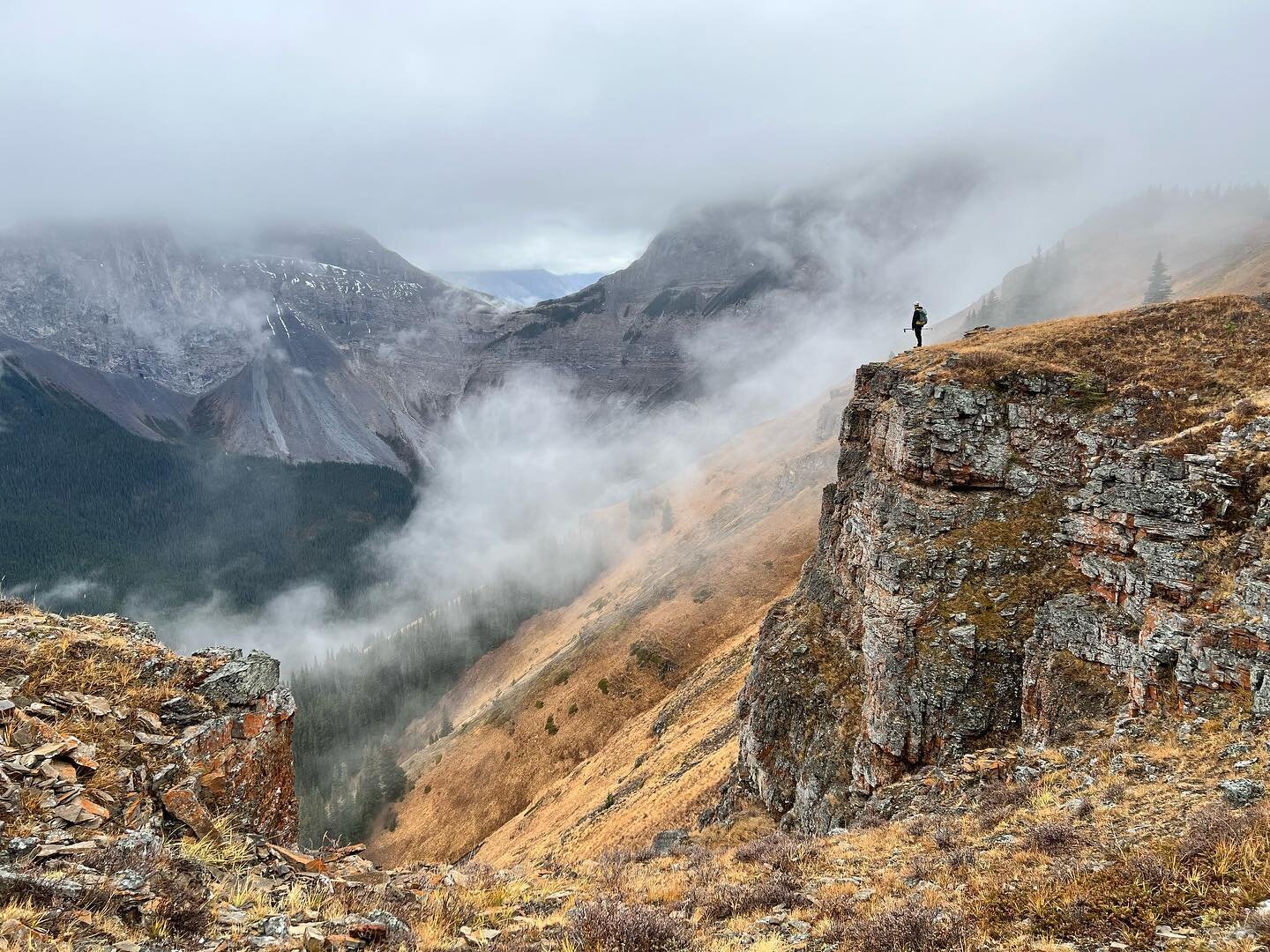 Wind Ridge with an extension along the ridge into the alpine. Was great to hike with Ben. We were the only ones up there on this moody fall day. We saw ptarmigans, with feathers turning white, sheep grazing the slopes, and cloud coming in and out, re