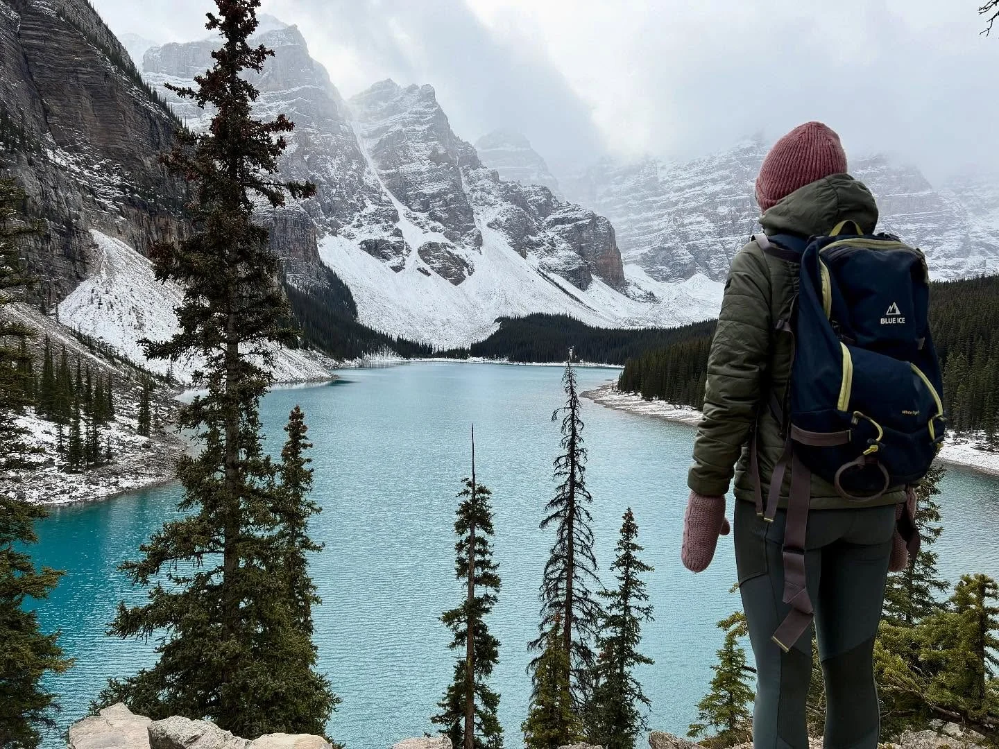 Shoulder season fun! Biking up to Moraine Lake with Mike, Jess and Raf. 

Thanks for a great day!

@jessie__boston @rm.pinho