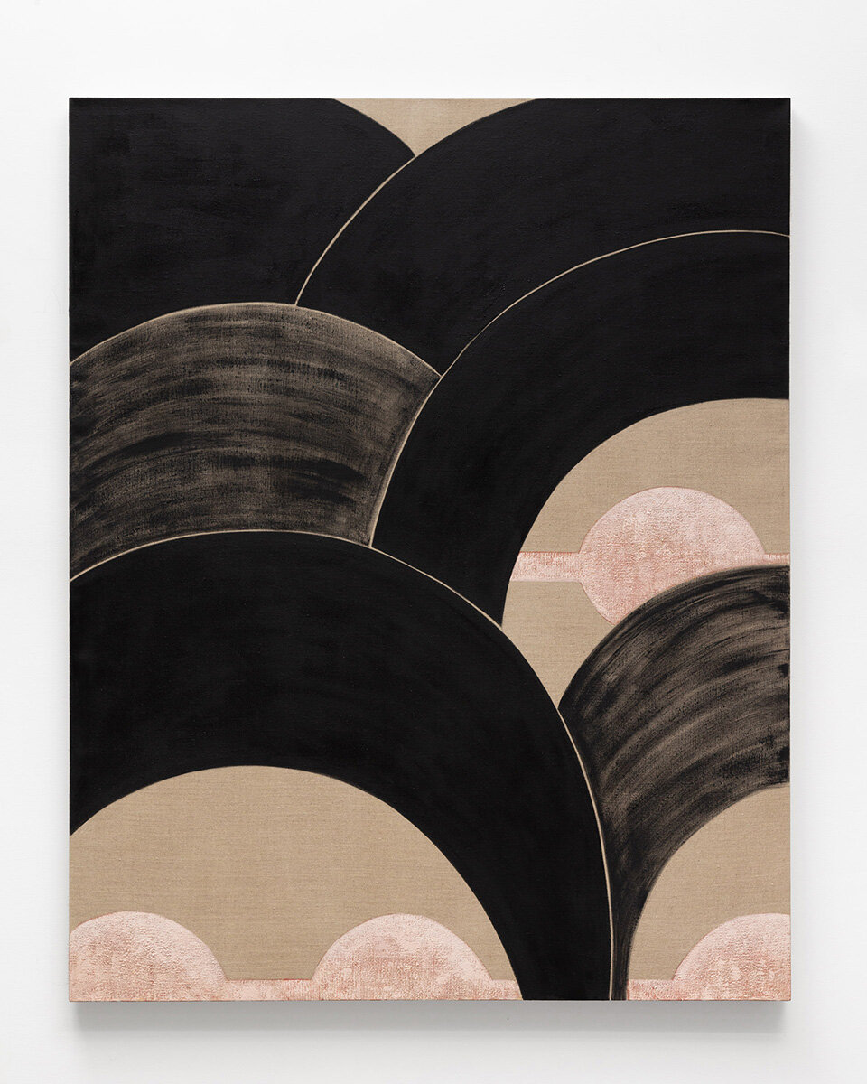 Mad Cap Swimmer series, 2020, oil on linen, 60" x 48"