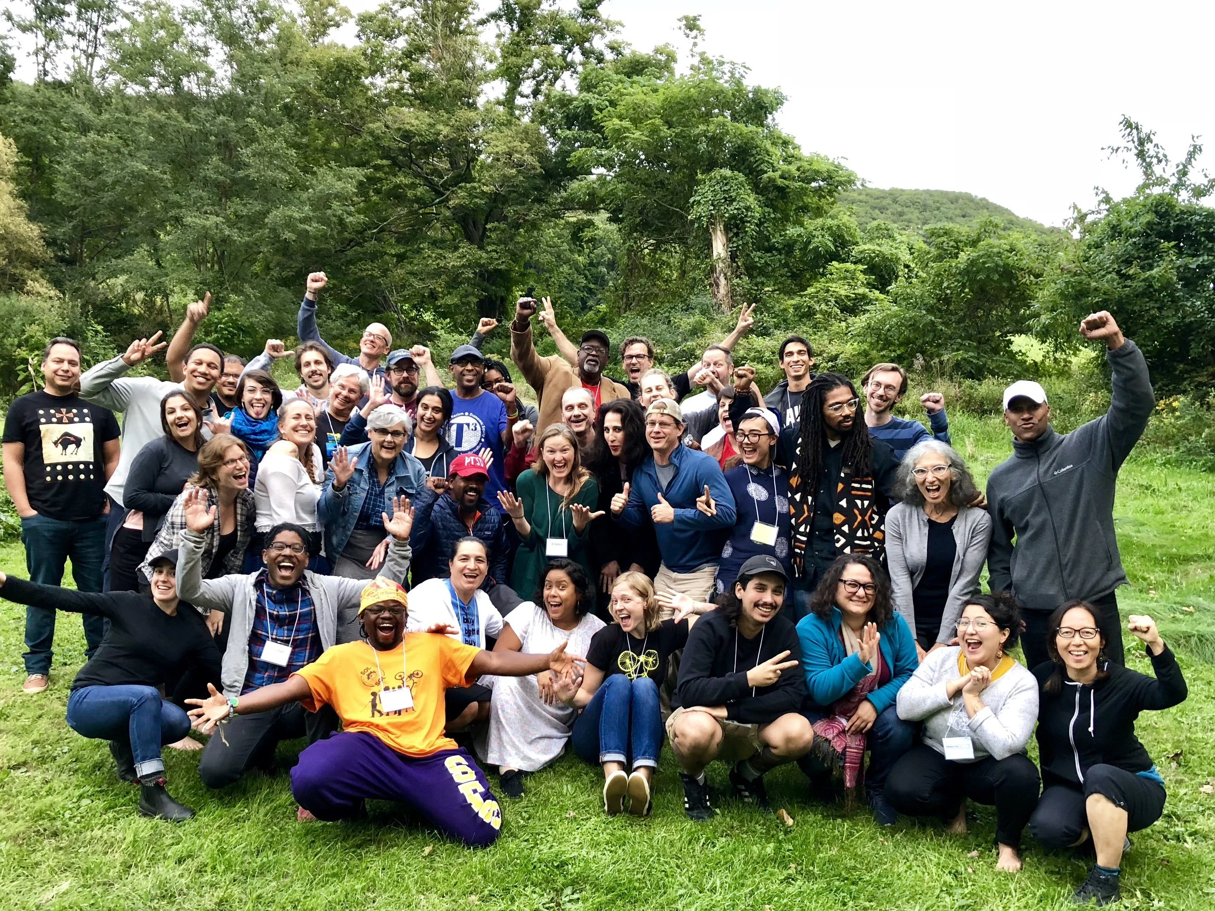 Kristen and Andres pictured above at The Working World’s annual financial cooperative peer loan fund retreat.