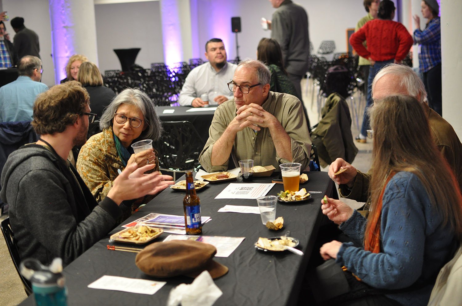 Enjoying food and conversation at 2023 Cheers to Cooperatives.jpg