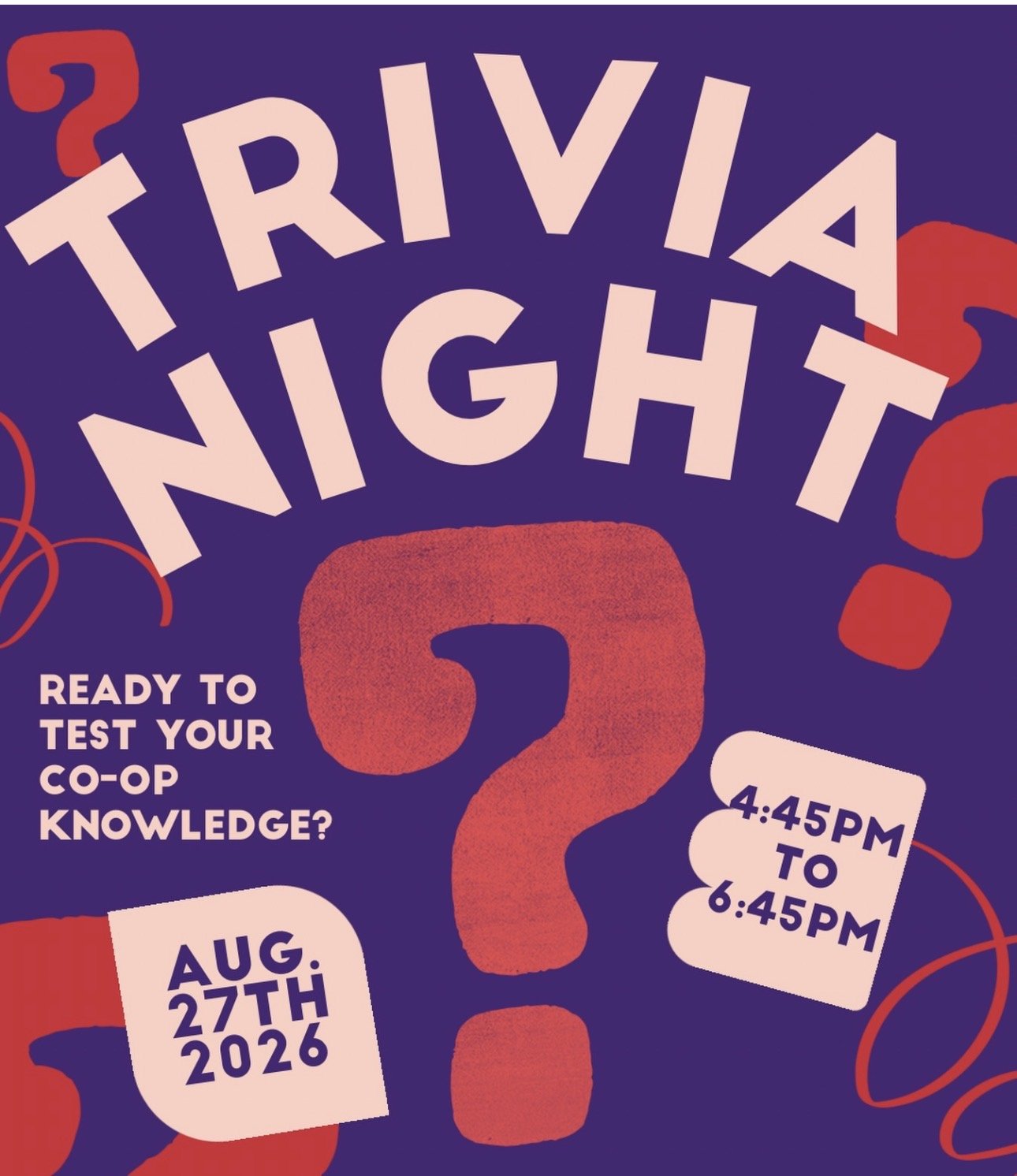 Shared Sips: Co-op Trivia Night