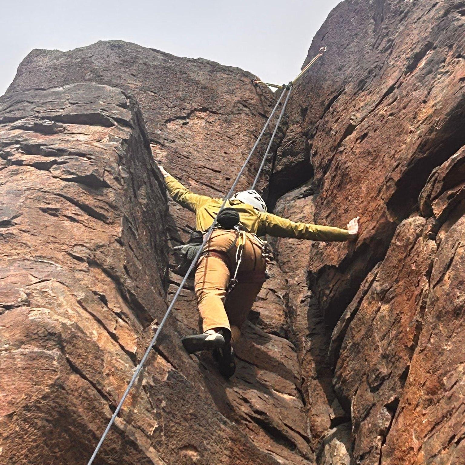 CLIMBING: Potrillo Cliffs (White Rock) led by NMMC Climbing Trip Leader Anna B