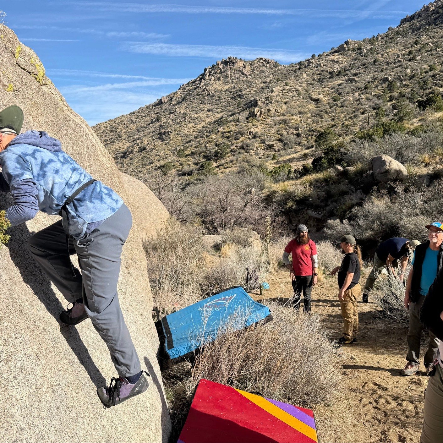 (Bouldering) Sunset Canyon Boulders (V0-V4 Focus) led by NMMC Climb Section Leader Corey N. #nmmc #Sandiasnm #Sandiasnewmexico #nmexploring #nmmountainclub