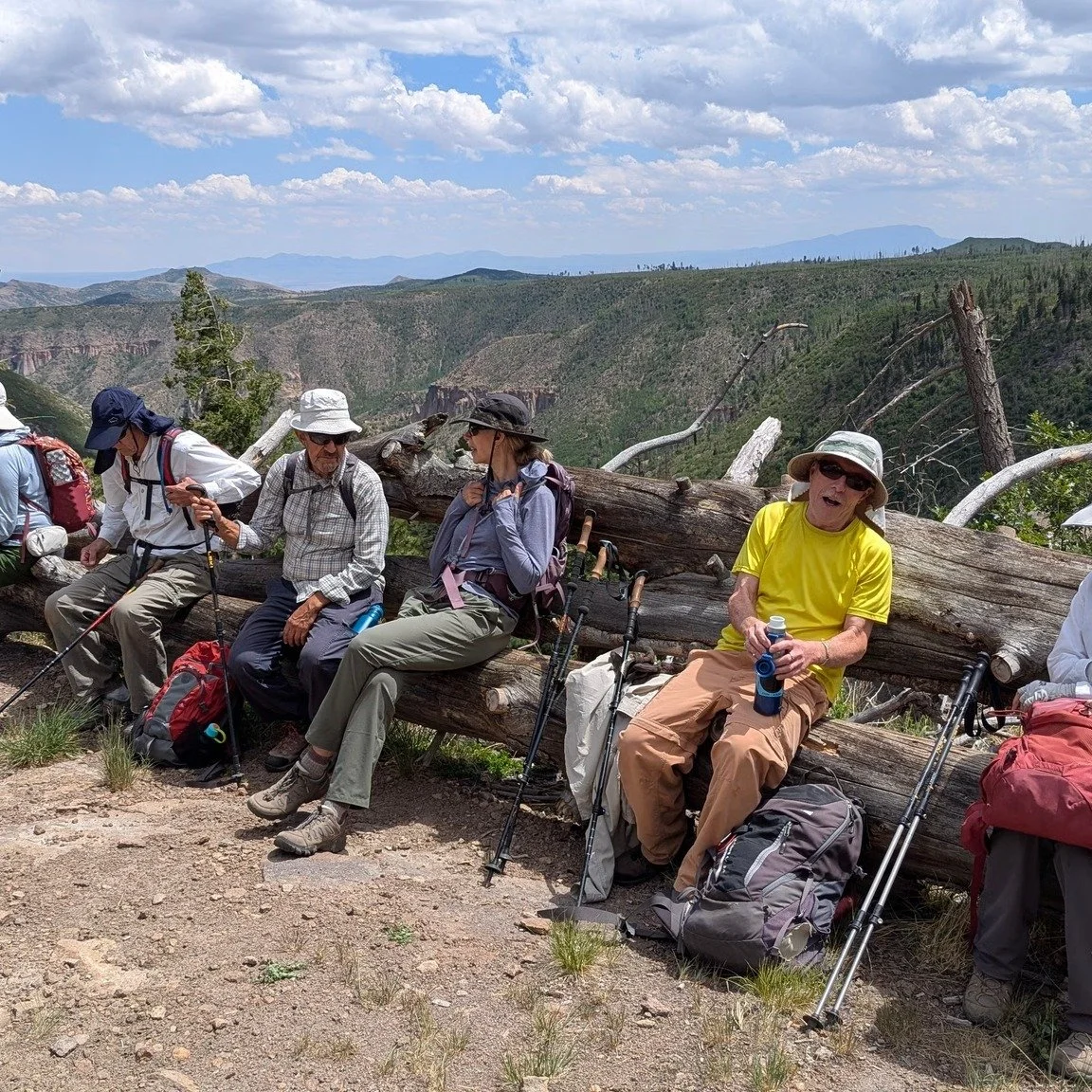 Cerro Grande and Frijoles Rim Combo &ndash; Class 2 led by NMMC Hike Tr #nmmc #nmexploring #nmhikeaholic #nmhikingtrails #nmhikes #nmtruebeauty #nmtrueskies #nmtrue❤ #nmhikingclub #nmhiking #nmtrue #nmmountainclub #nmhikingadventures ip Leader Derek