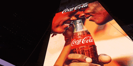 The world's first 3D robotic billboard