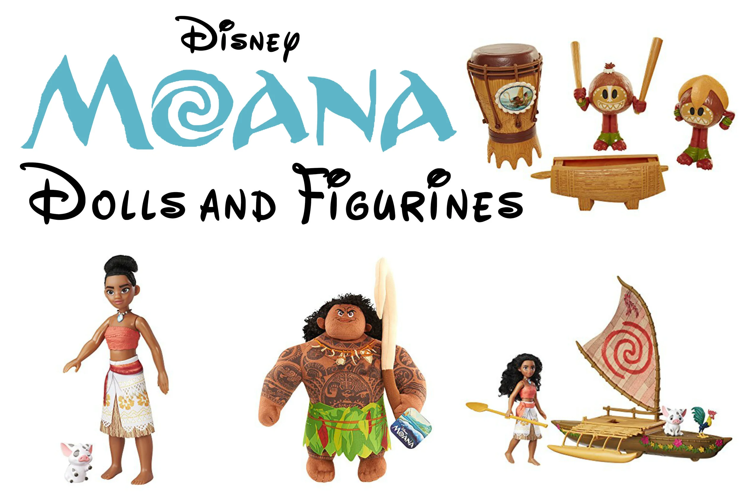 moana figurines