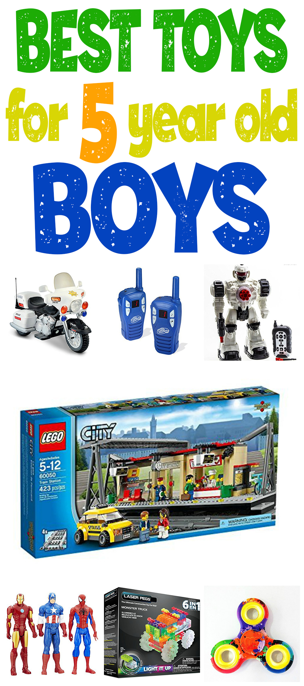 best presents for a 5 year old boy
