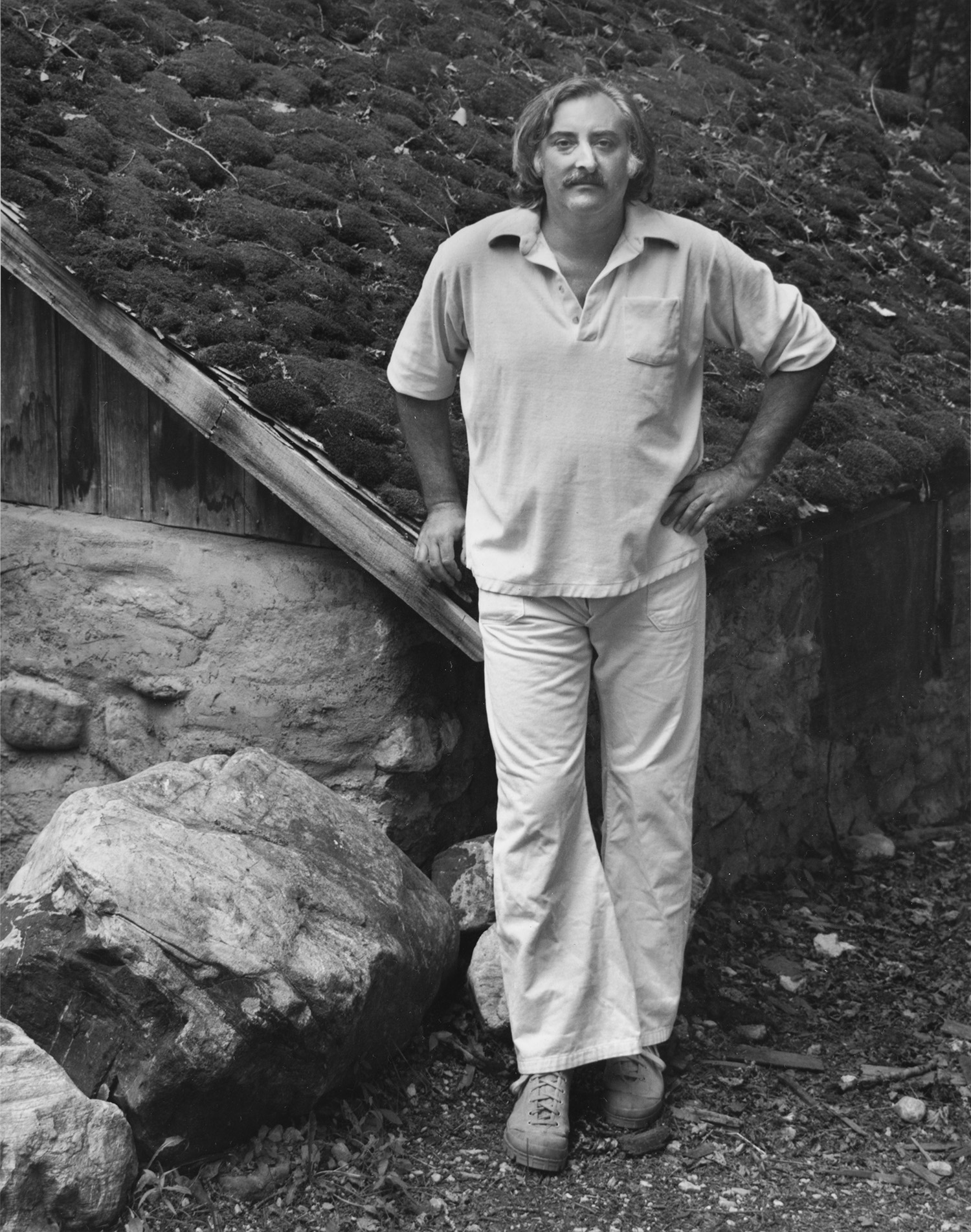 Russell Chatham at Deep Creek, Park County, Montana