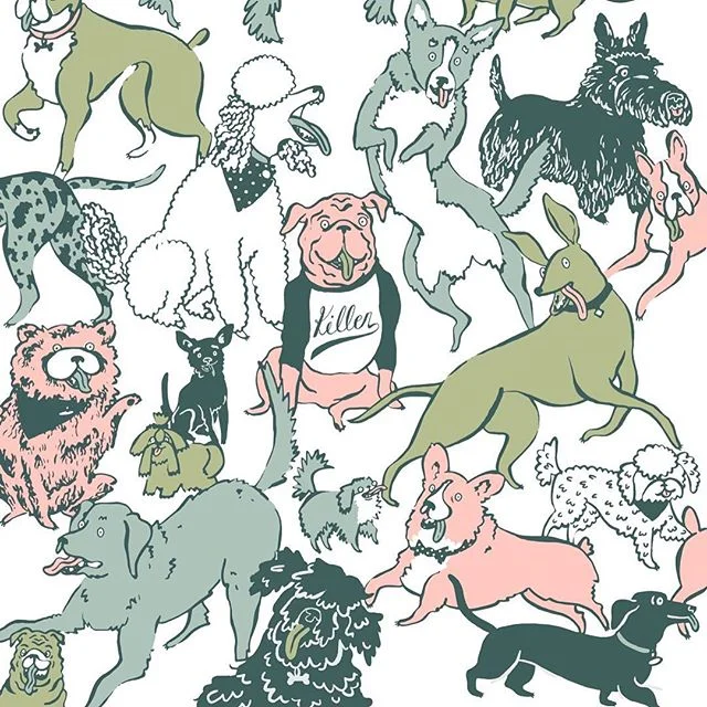 I enjoy a good collaborative project, especially when it involves coffee and puppies. @killerroastingco knows how to throw a puppy party!! Grab your very own limited edition screen print on their site.