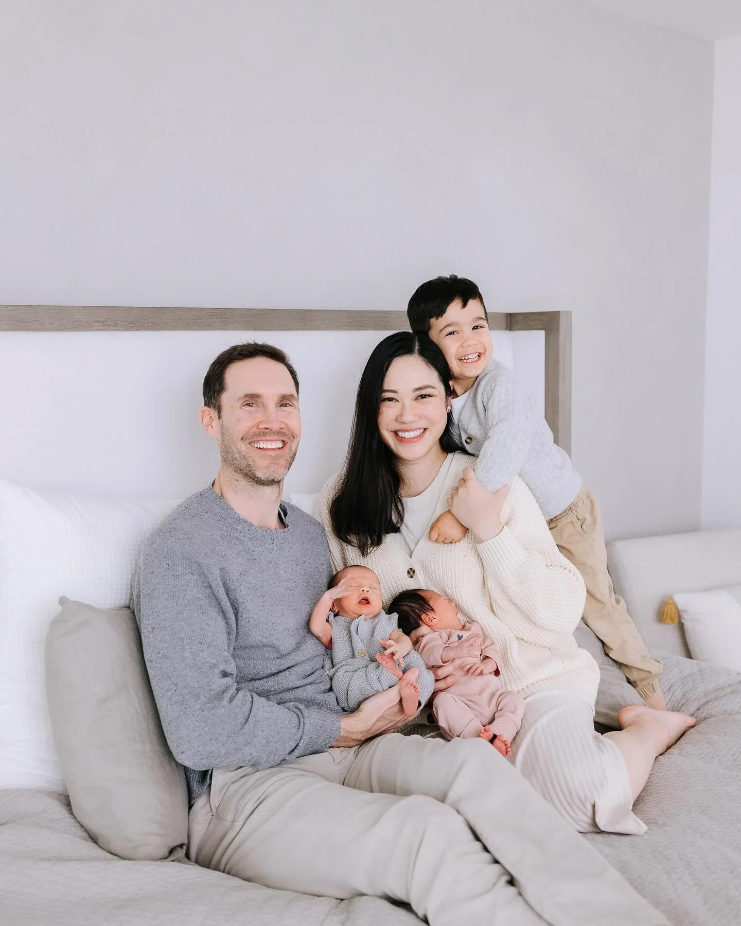 We&rsquo;re now a family of 5. Welcome to the world Coco and Jett! xx