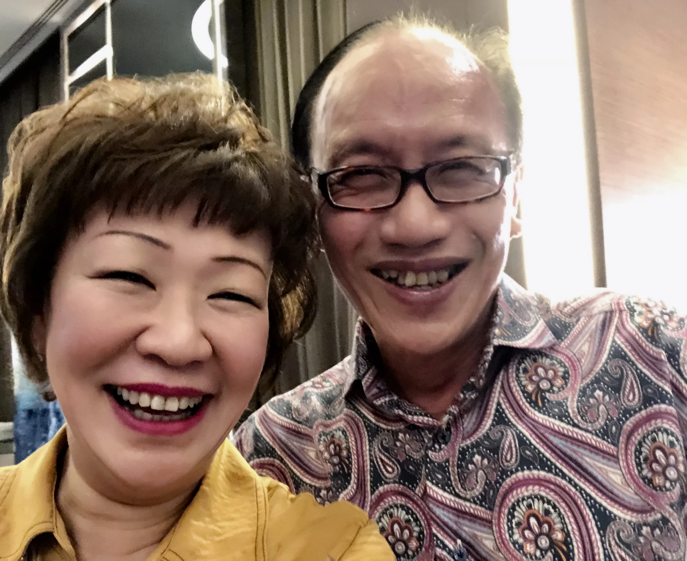 From left to right: Ms Aileene Thangaveloo (FLA) and Mr Michael Chow (TTG Asia).