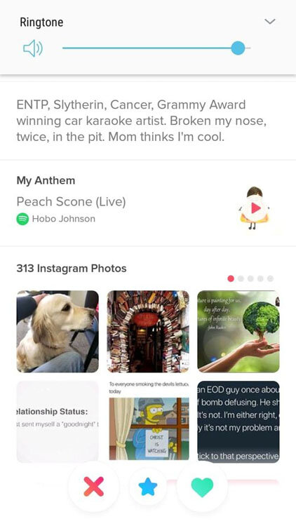 In tinder bio 9 Essential