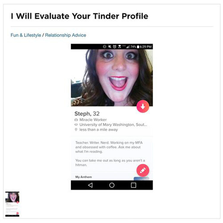 Female examples tinder profile Tinder Profile