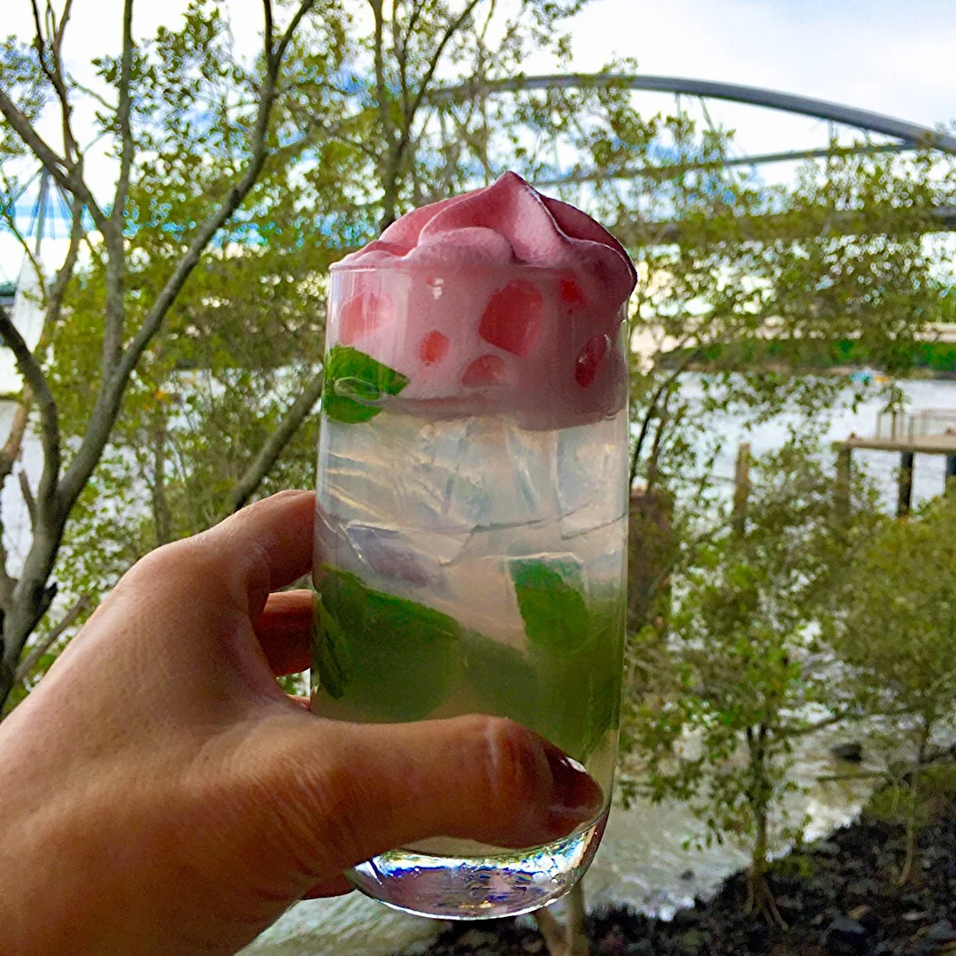 When Life Gives you Lemons, sitting pretty with watermelon foam