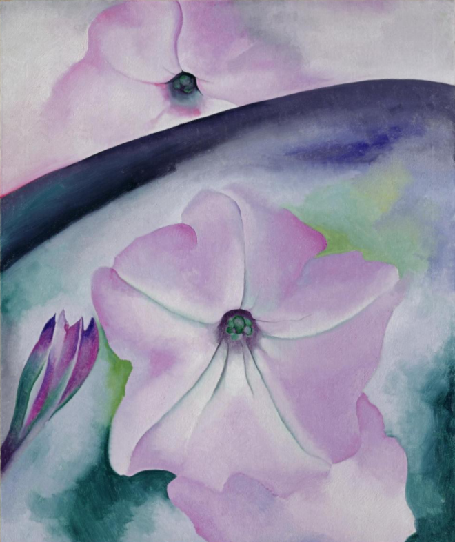  Georgia O'Keeffe, Petunia No.2, 1924. 