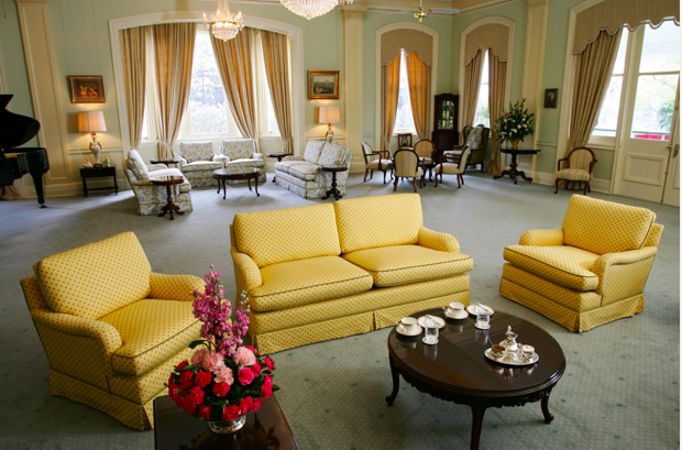  Government House, Drawing Room. Image - Government House website 