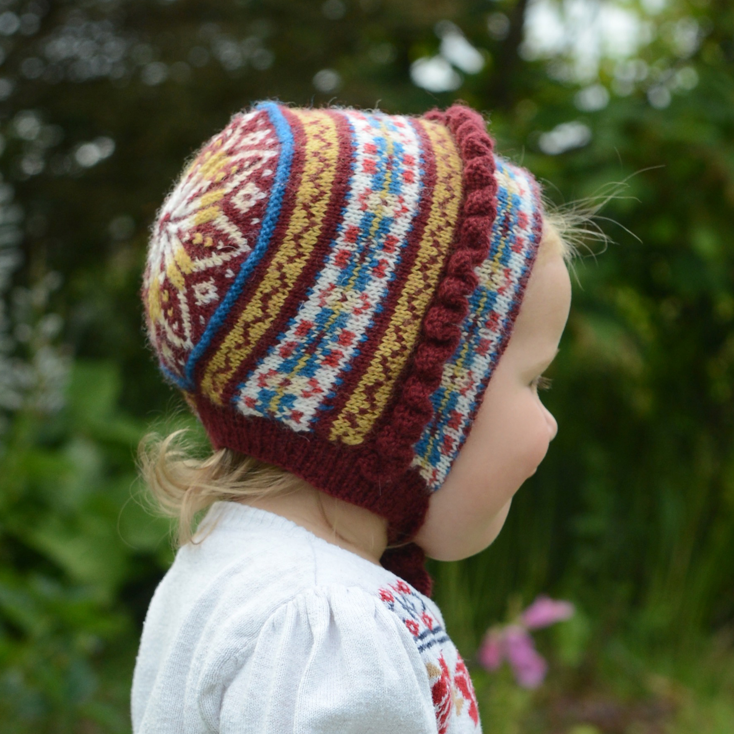 Frances Frilly Pixie Hat by Linda Shearer