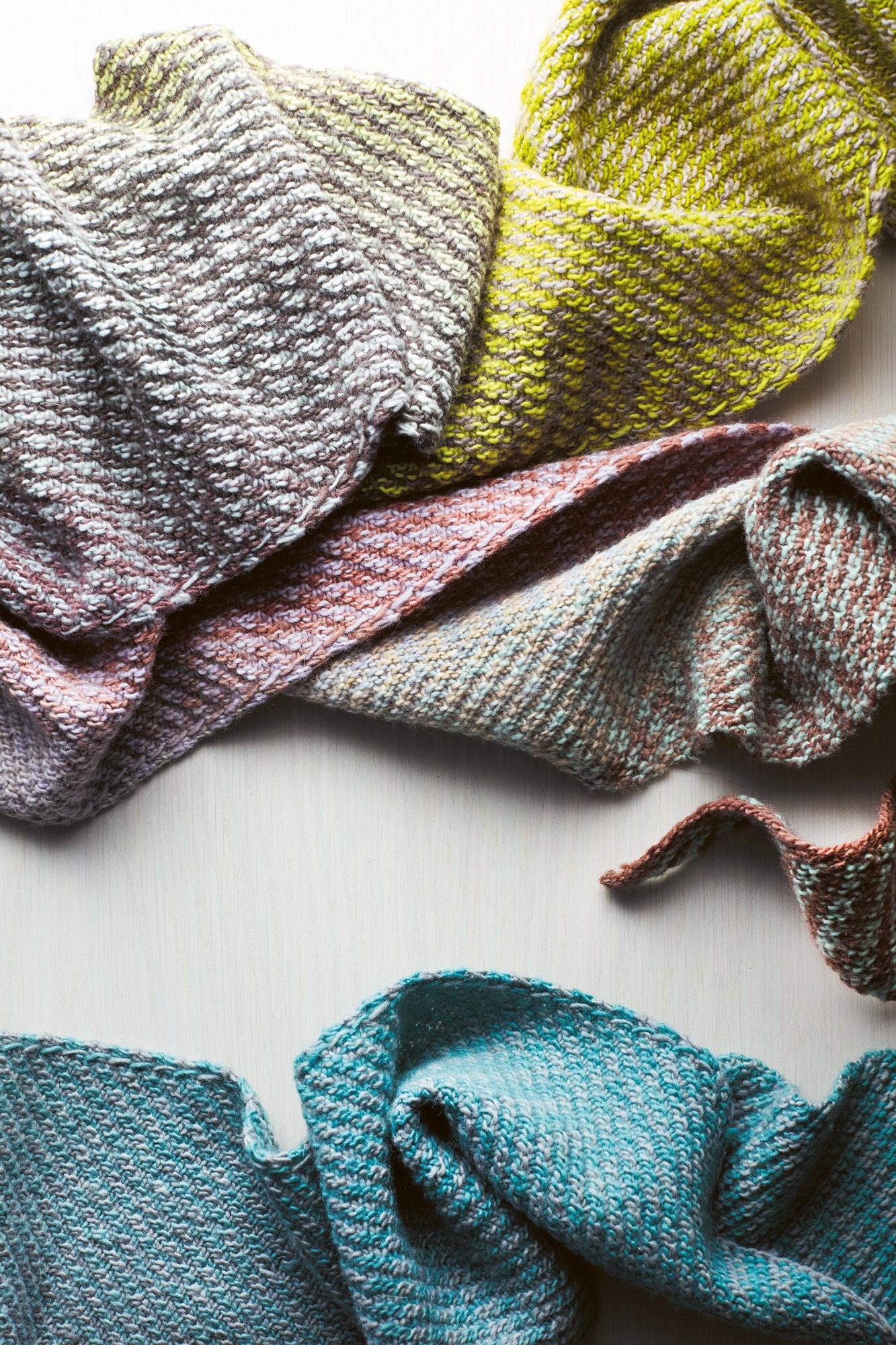 Parallelogram scarf by Cecelia Campochiaro