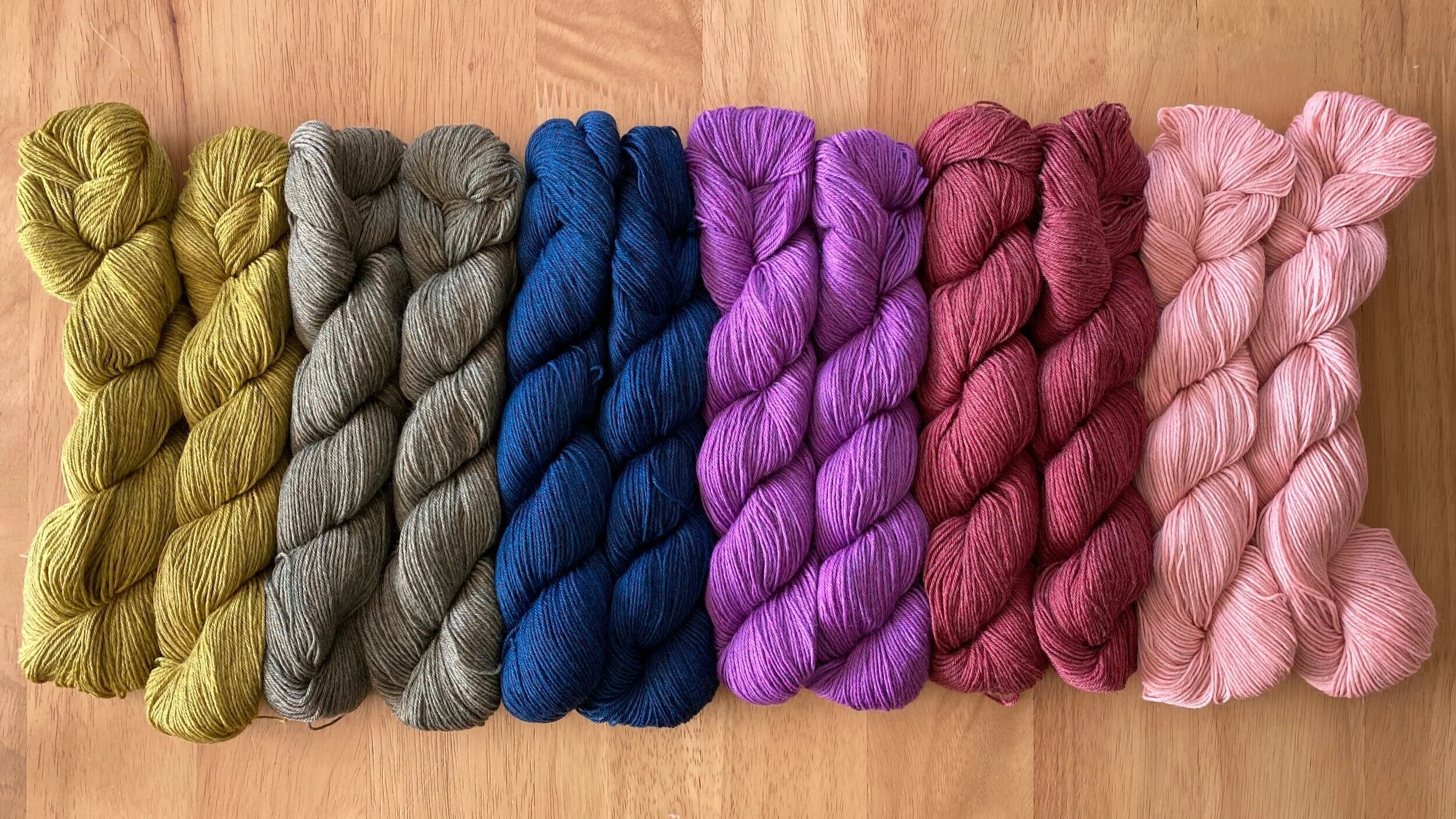 Fresh shades of Socks Yeah! 4ply - now available in the online shop.