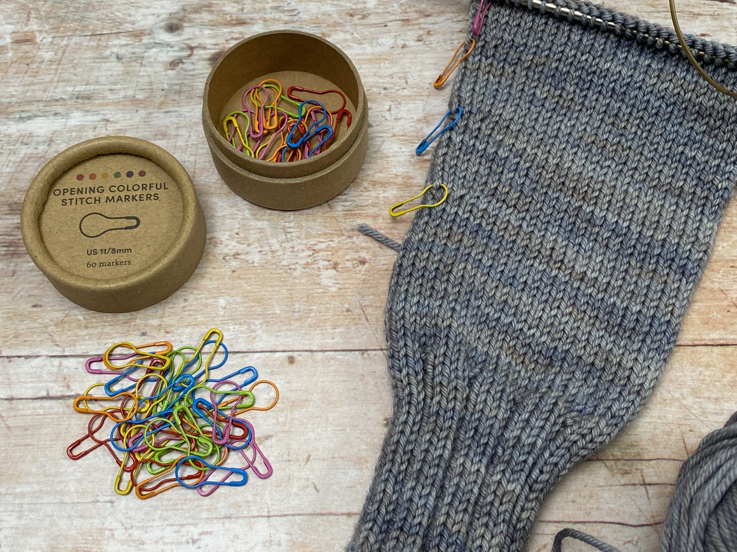 locking stitch markers — A-C Knitwear Blog — Arnall-Culliford Techniques