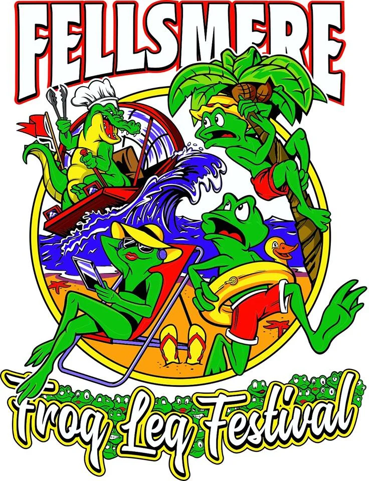 Fellsmere Frog Leg Festival 2018 T-Shirt