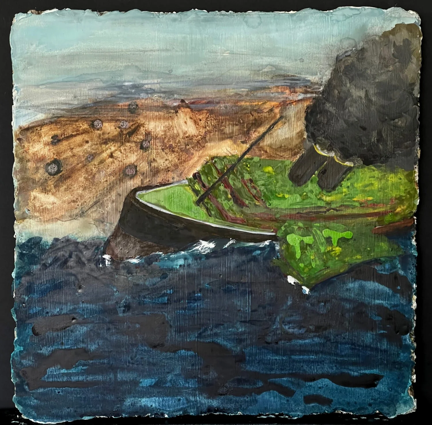 Columbarium panel: Lawnboat disaster 