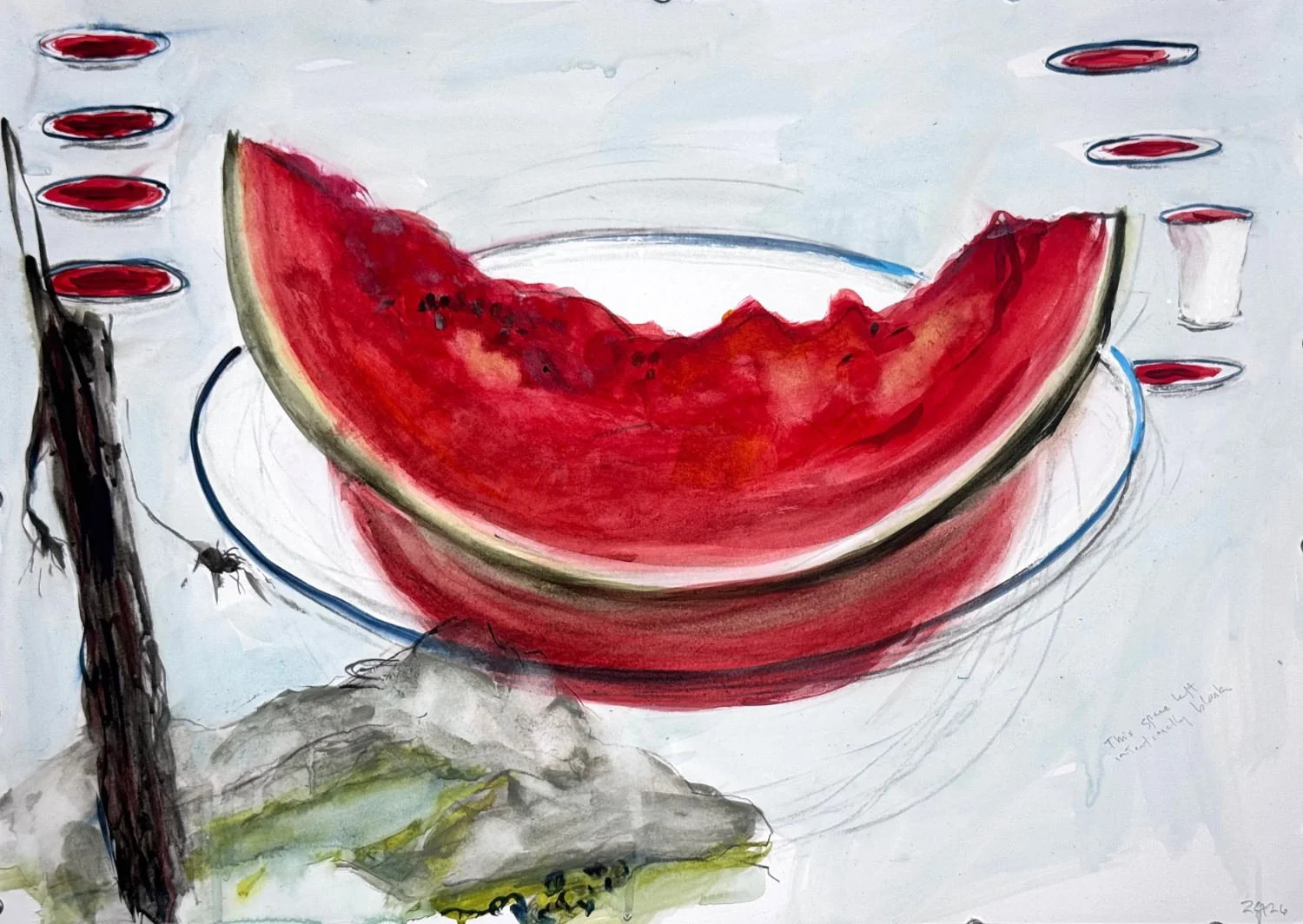Watermelon slice: this space left intentionally blank  