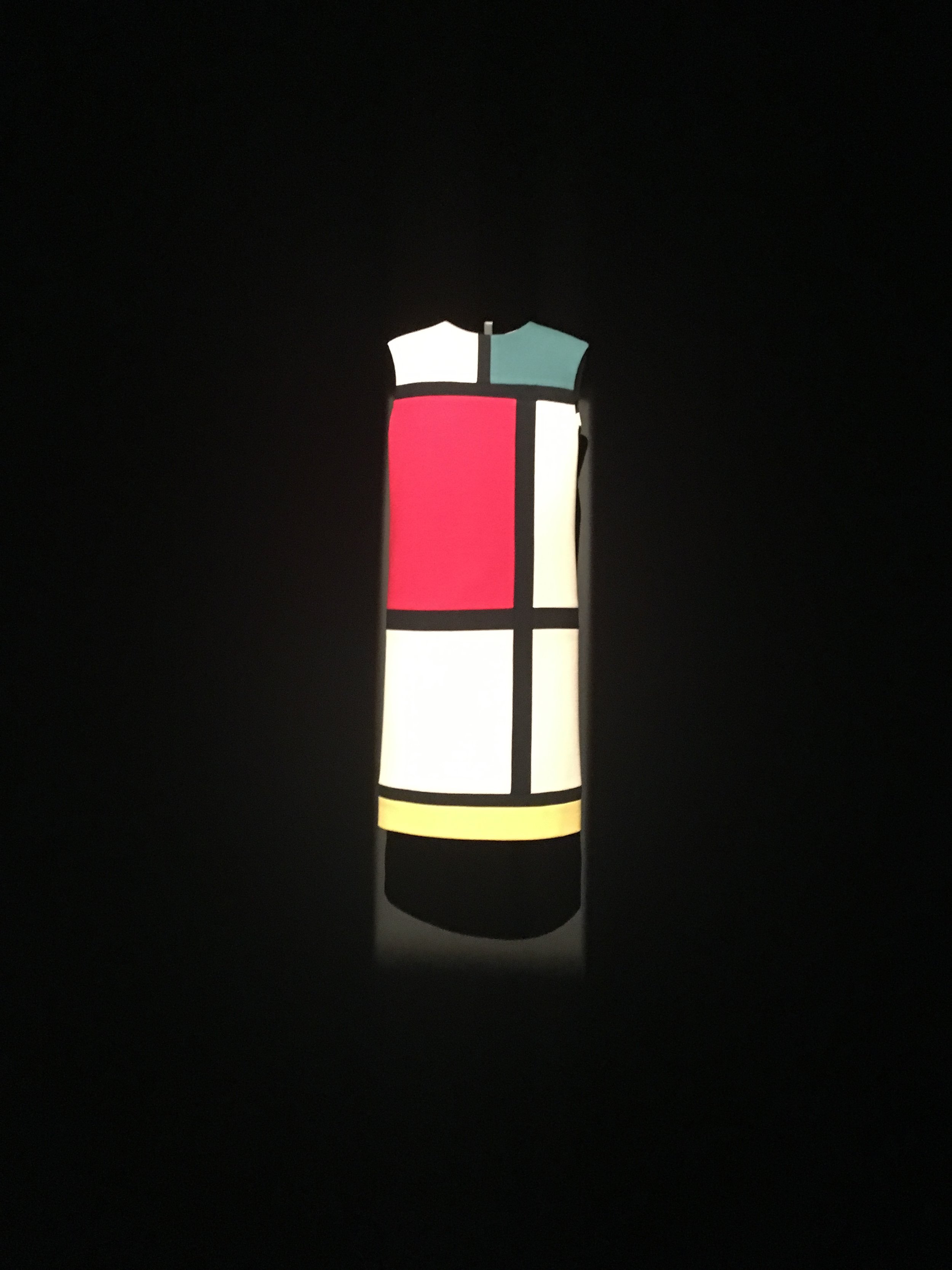  The YSL Mondrian dress 