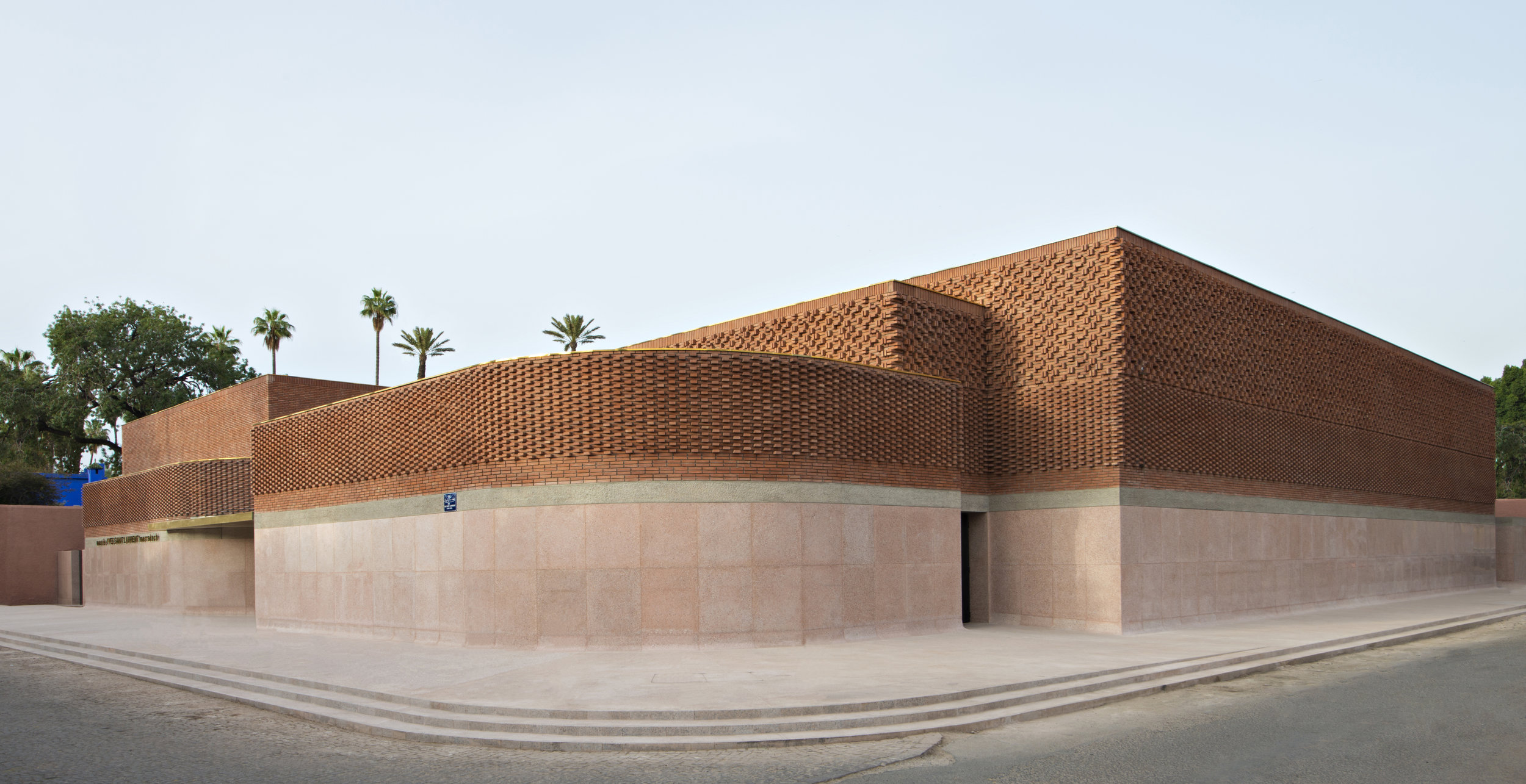  Museum façade Photo © Fondation Jardin Majorelle / Photo Nicolas Mathéus 