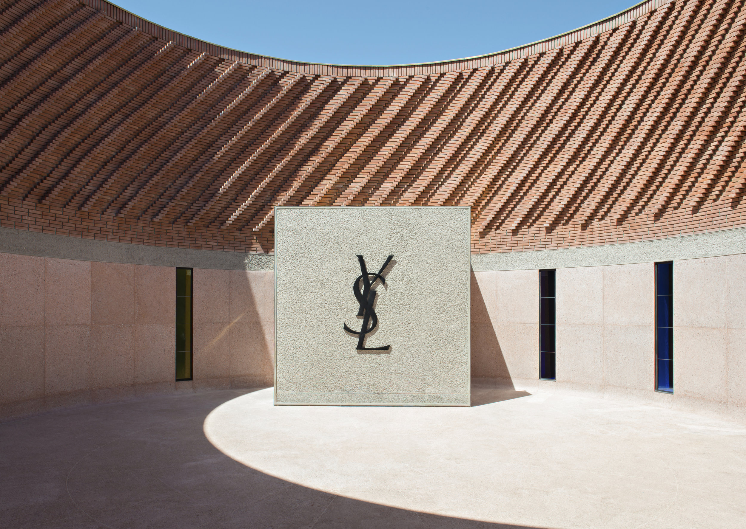  'Patio circulaire' Photo © Fondation Jardin Majorelle / Photo Nicolas Mathéus 