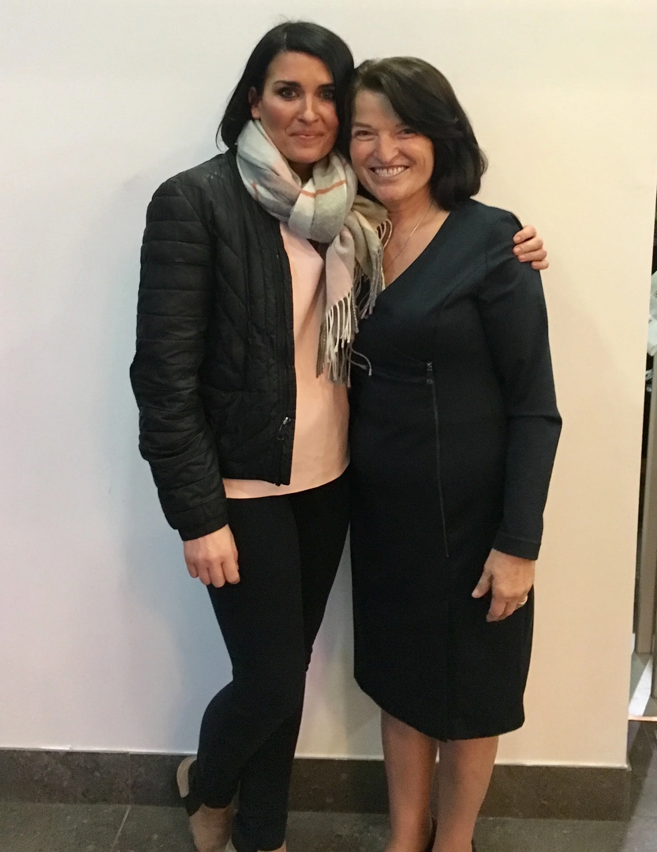 Me and Mario's mum.