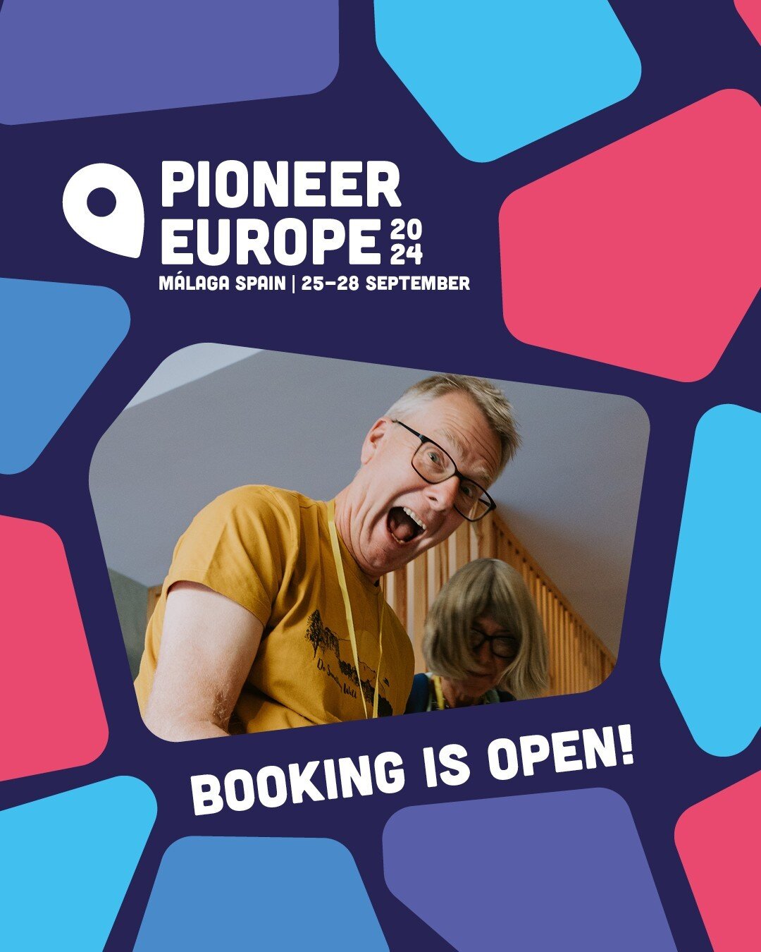 We are so excited to announce that booking is OPEN for Pioneer Europe - a church planting conference for current, future and exploring pioneers.⁠
⁠
25-28 September 2024 | Casa Diocesana (M&aacute;laga, Spain)⁠
👉 Book at the link in bio