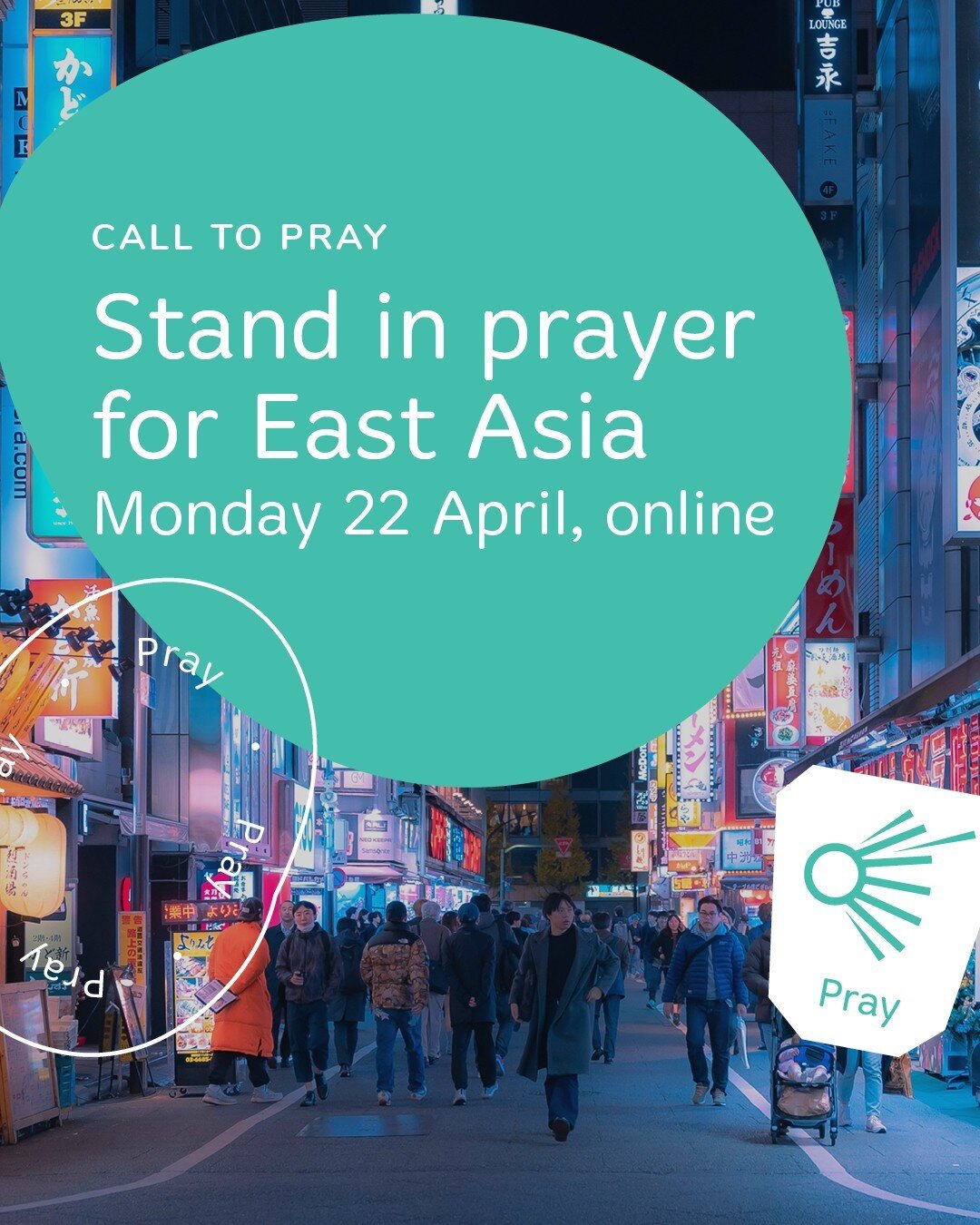 If you have a heart for the nations of East Asia, you're invited to pray alongside our pioneers on 22 April!⁠
👉 Sign up for the zoom details at the link in our profile.