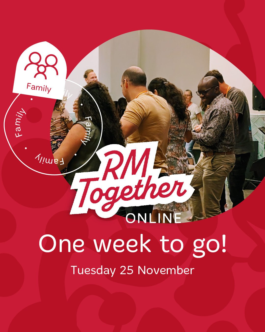 🚨 NEXT WEEK: RM Together Online!⁠
Celebrating our life together as the Relational Mission family of churches⁠
⁠
✨We're back LIVE online for a fast-moving mix of stories, updates and faith-building content from across the globe 🌏⁠
Expect an array of