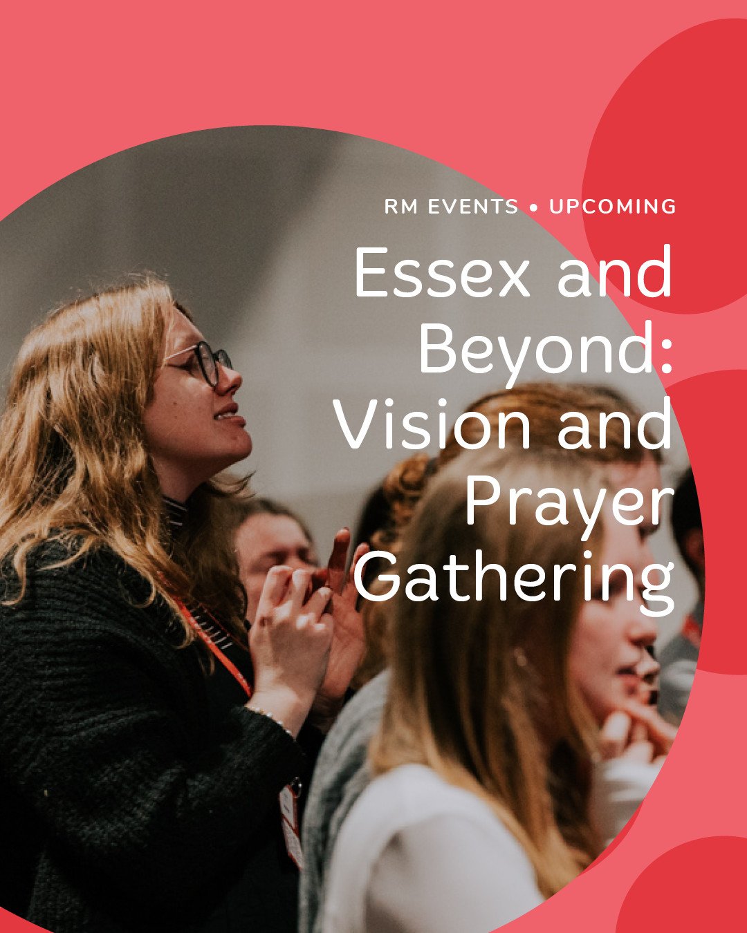 Come and connect, celebrate, pray, dream and contend for a move of God in Essex and beyond!⁠
-⁠
Sign up for free (pizza included)⁠
6pm, Sunday 10th May⁠
Chelmsford, UK⁠
👉 Link in bio