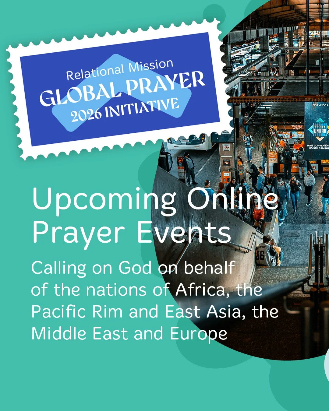 All of the prayer gatherings are online, so you can take part no matter where you live - join with brothers and sisters from around the world and pray for the nations of Europe, the Middle East, Africa and the Pacific Rim and East Asia.⁠
⁠
Learn more
