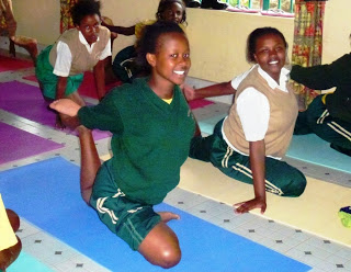 Fraziah in Pigeon Posture