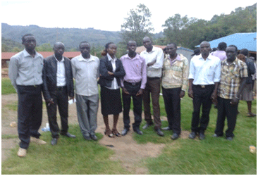 Caroline Ng'etich and SMG Leaders