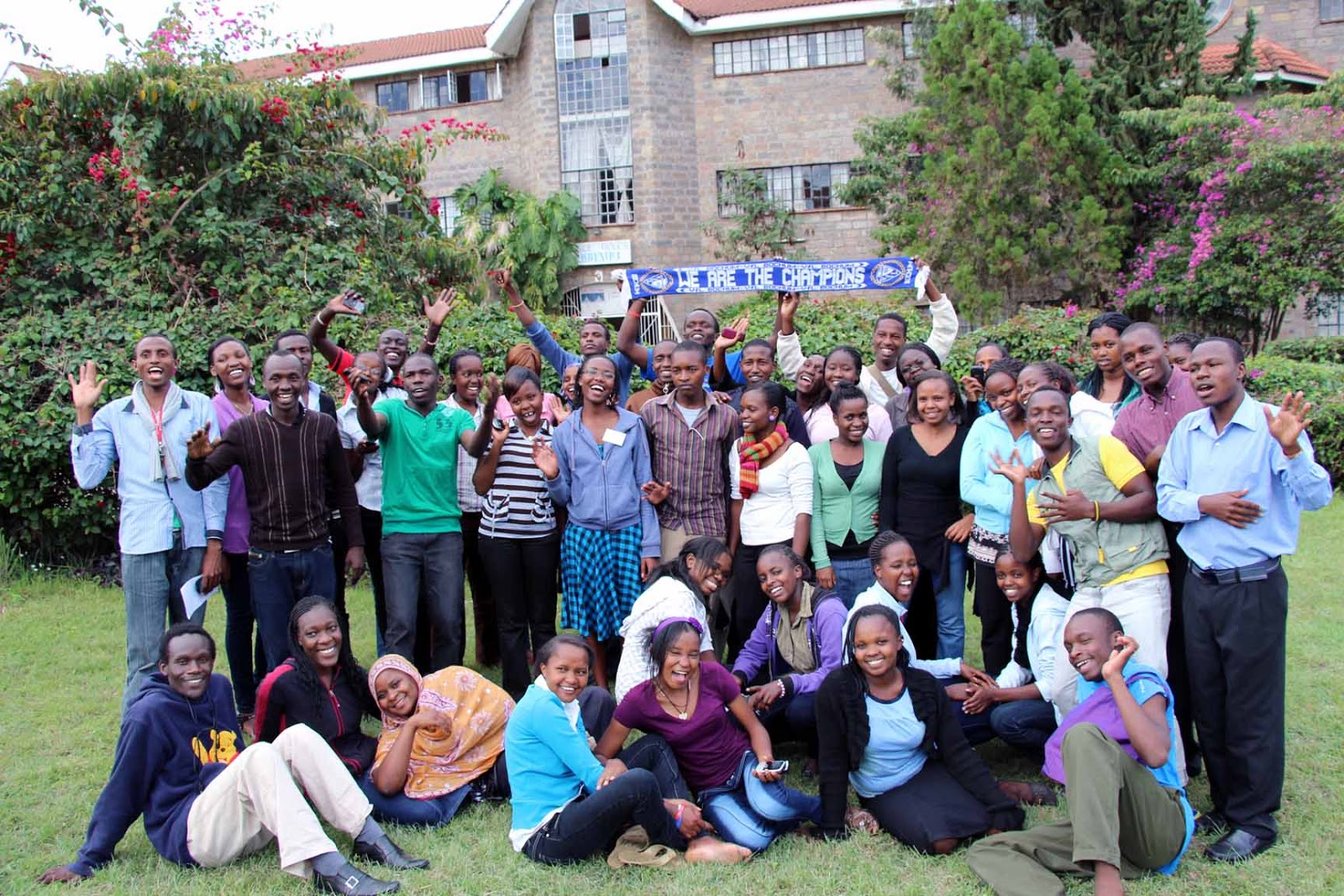 EFAC University Class of 2013 at the First Annual Career and Computer Course