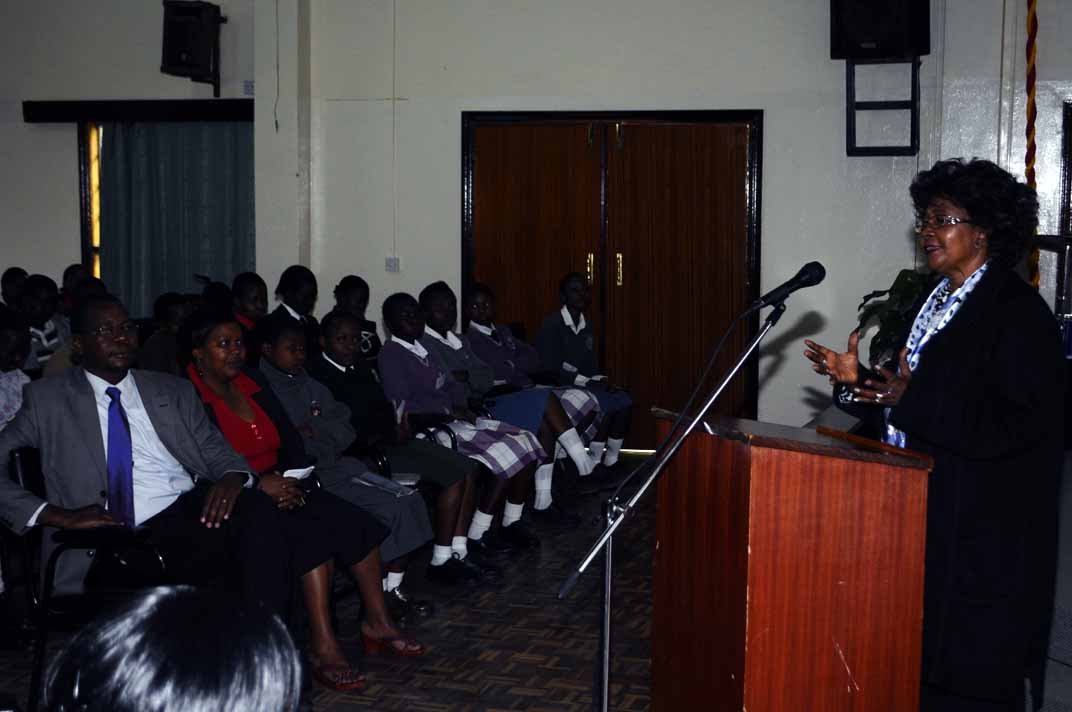 Professor Marangu Gives Opening Remarks