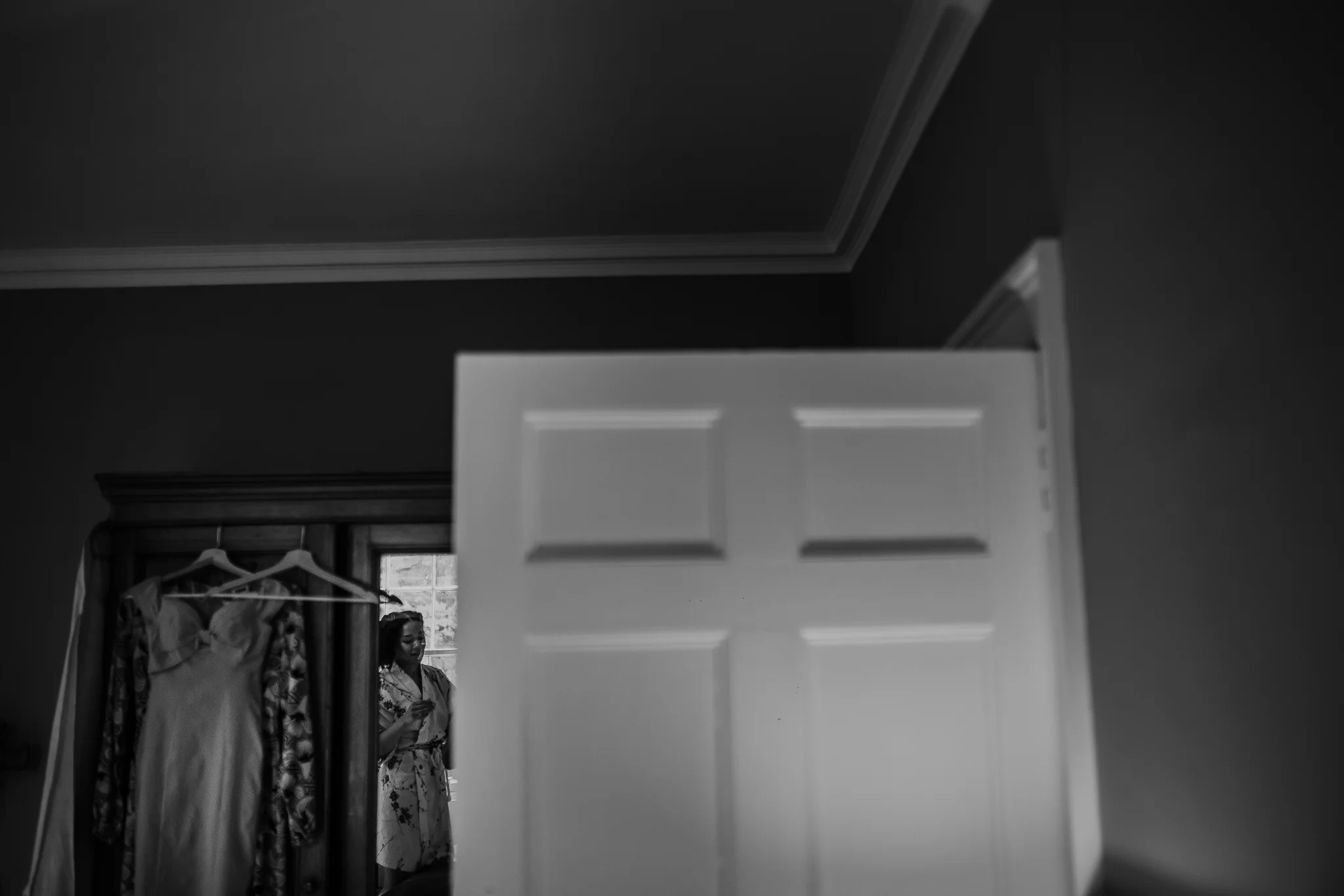 Reflection - Bride Getting Ready -Victoria & Jamie - WeddingsbyQay - Wedding Photographer (23 of 209).jpg