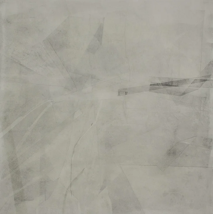Catch My Eye, 22 3/4"x22 3/4", Monotype, 2013