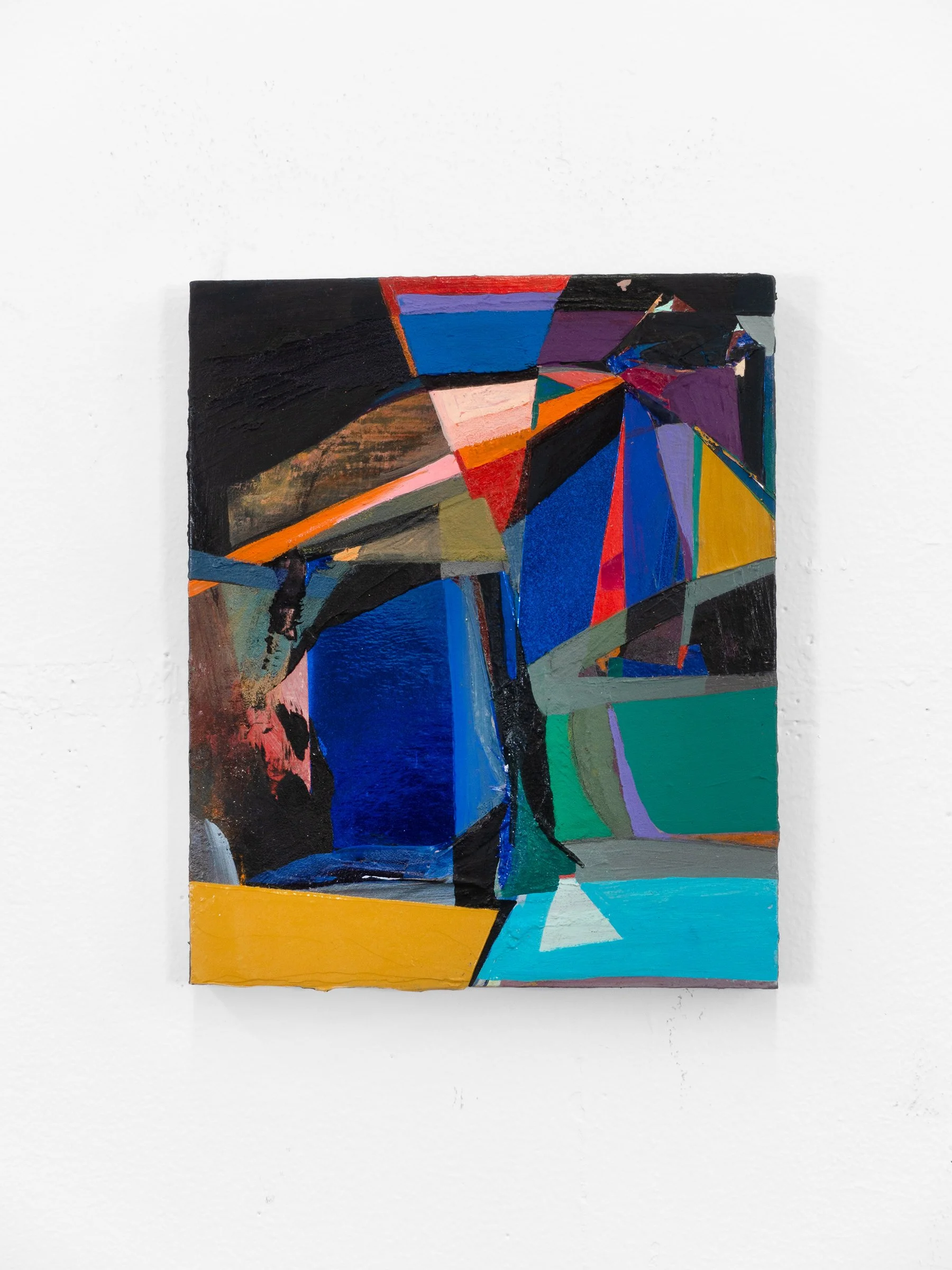 Mirror Portal 8”x7”, Acrylic on Panel, 2025