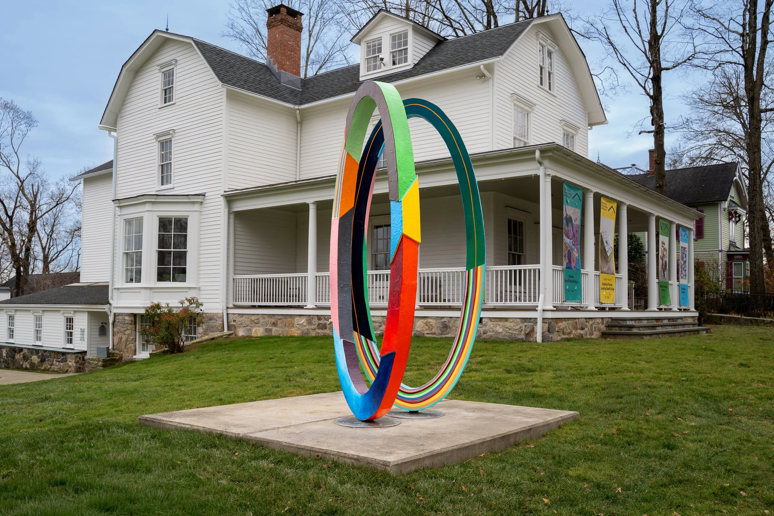   Portal: Hope as Practice   122”x55”x55”, Acrylic, Fiberglass, Epoxy Resin, Insulation Board, Steel Armature, Stainless Steel Base, Notes, Poems, and Gifts Buried Inside the Sculpture, 2025   Photo Courtesy of The Aldrich Contemporary Art Museum  