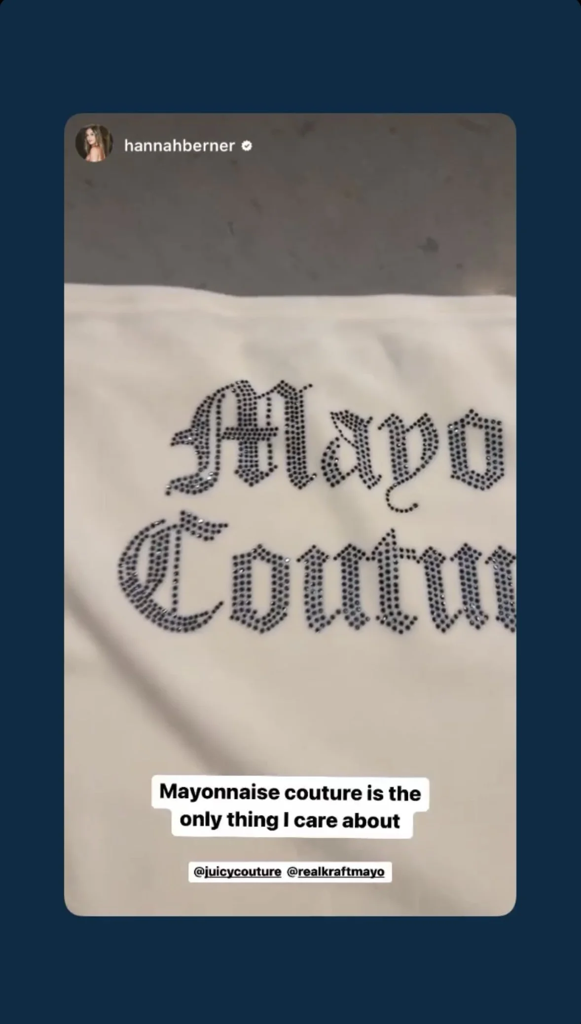 Juicy Couture x Kraft Mayo — ABG DIGITAL